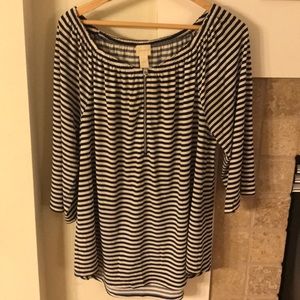 Stripped long sleeve Chico’sBlouse